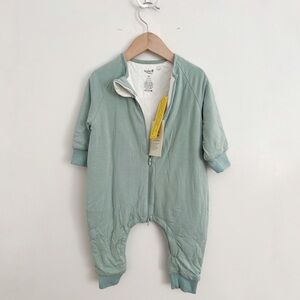 Kyte Baby 1.0 TOG Bamboo Playsuit, Size M in Sage